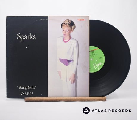 Sparks Young Girls 12" Vinyl Record - Front Cover & Record