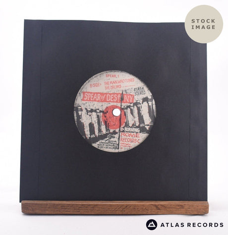 Spear Of Destiny Flying Scotsman 7" Vinyl Record - Reverse Of Sleeve