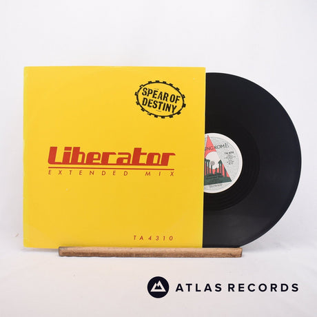 Spear Of Destiny Liberator Extended Mix 12" Vinyl Record - Front Cover & Record