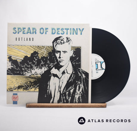 Spear Of Destiny Outland LP Vinyl Record - Front Cover & Record