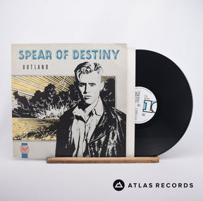 Spear Of Destiny Outland LP Vinyl Record - Front Cover & Record