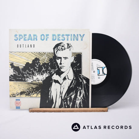 Spear Of Destiny Outland LP Vinyl Record - Front Cover & Record