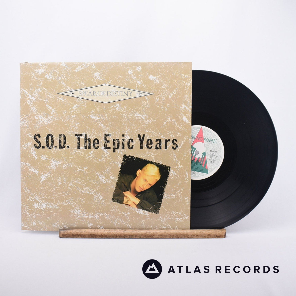 Spear Of Destiny S.O.D. The Epic Years LP Vinyl Record - Front Cover & Record