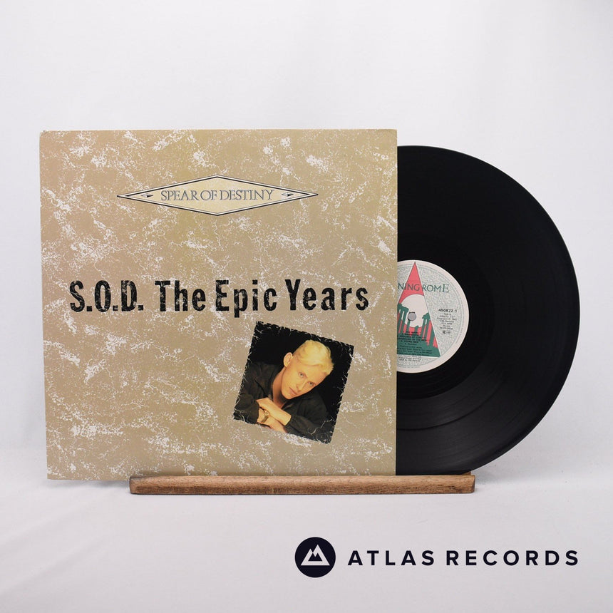 Spear Of Destiny S.O.D. The Epic Years LP Vinyl Record - Front Cover & Record
