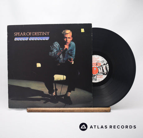 Spear Of Destiny World Service LP Vinyl Record - Front Cover & Record