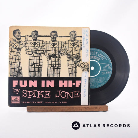 Spike Jones Fun In Hi-Fi 7" Vinyl Record - Front Cover & Record