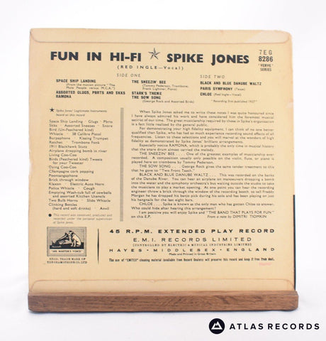 Spike Jones - Fun In Hi-Fi - 7" EP Vinyl Record - VG+/VG+