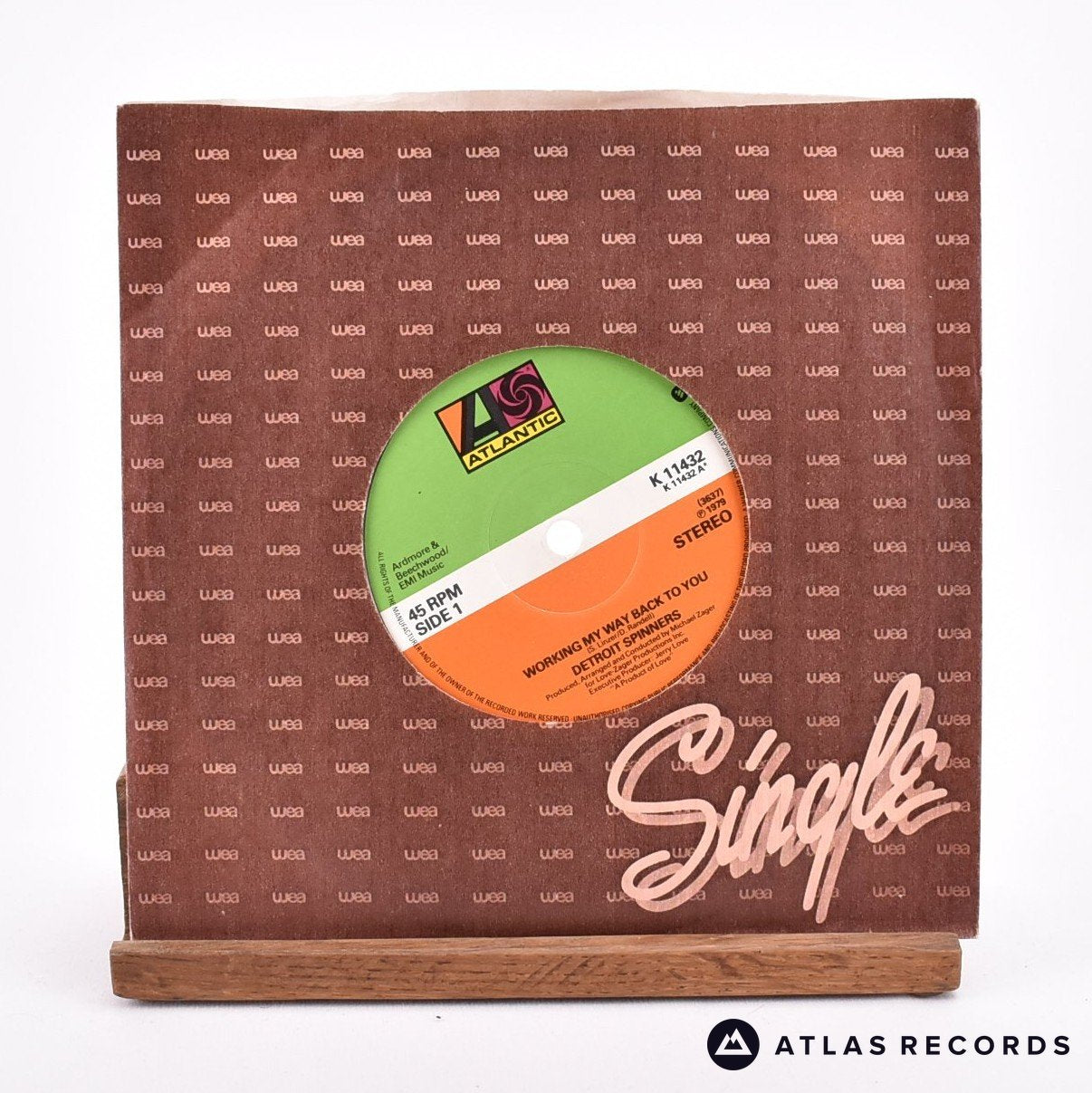 Spinners Working My Way Back To You 7" Vinyl Record - In Sleeve