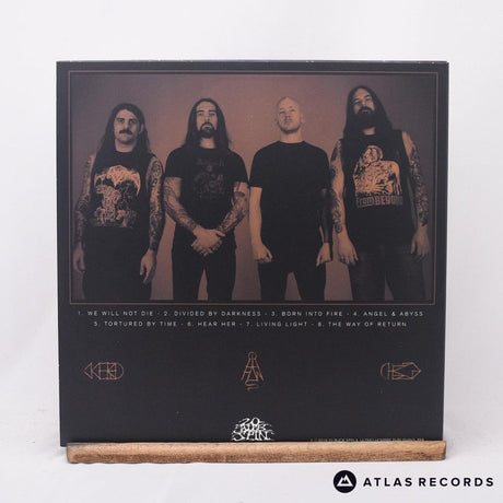 Spirit Adrift - Divided By Darkness - Lyric Sheet Us LP Vinyl Record - NM/NM