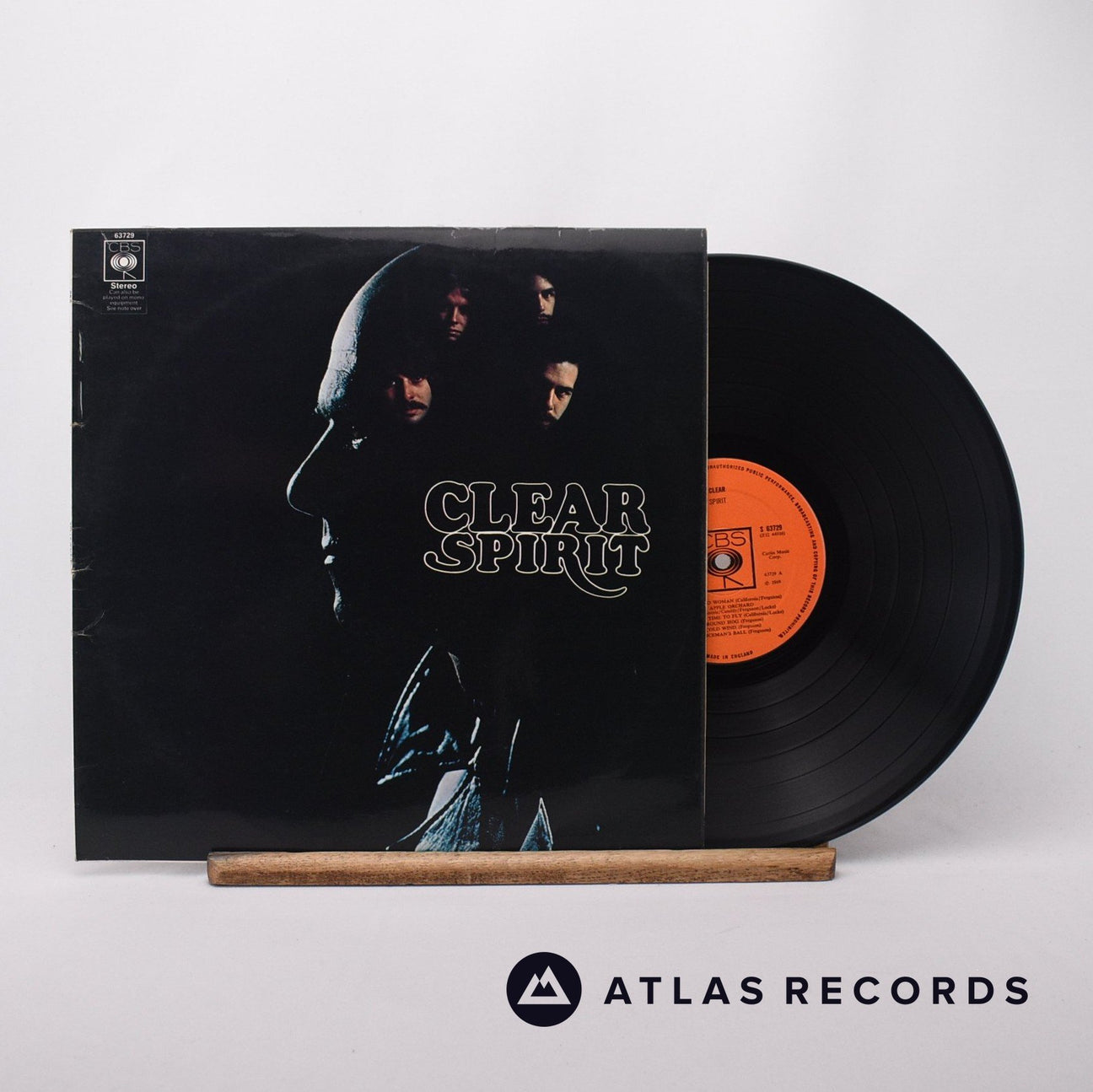 Spirit Clear LP Vinyl Record - Front Cover & Record