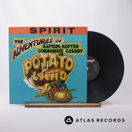 Spirit The Adventures Of Kaptain Kopter & Commander Cassidy In Potato Land LP Vinyl Record - Front Cover & Record