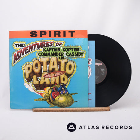 Spirit The Adventures Of Kaptain Kopter & Commander Cassidy In Potato Land LP Vinyl Record - Front Cover & Record