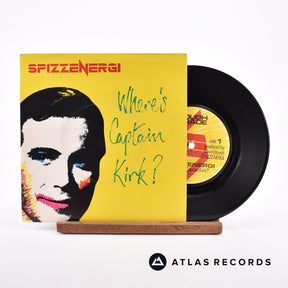 Spizzenergi Where's Captain Kirk? 7" Vinyl Record - Front Cover & Record