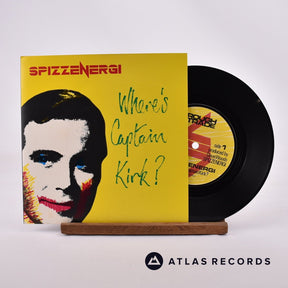 Spizzenergi Where's Captain Kirk? 7" Vinyl Record - Front Cover & Record