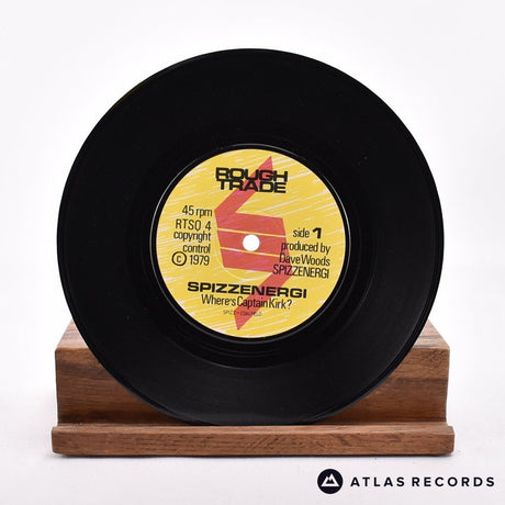 Spizzenergi - Where's Captain Kirk? - 7" Vinyl Record - VG+/EX