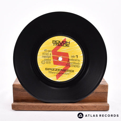 Spizzenergi - Where's Captain Kirk? - 7" Vinyl Record - VG+/VG+