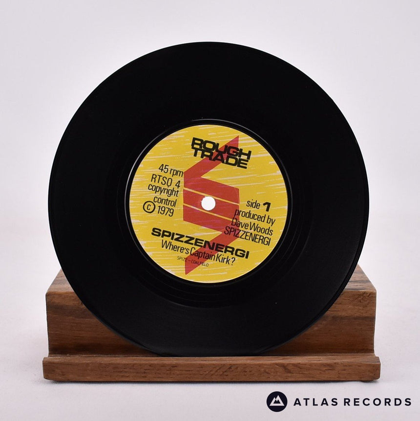 Spizzenergi - Where's Captain Kirk? - 7" Vinyl Record - EX/EX