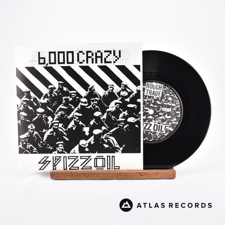 Spizzoil 6000 Crazy 7" Vinyl Record - Front Cover & Record