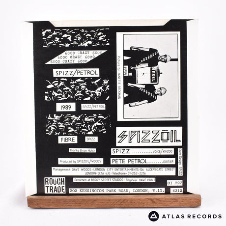 Spizzoil - 6000 Crazy - 7" EP Vinyl Record - EX/VG+