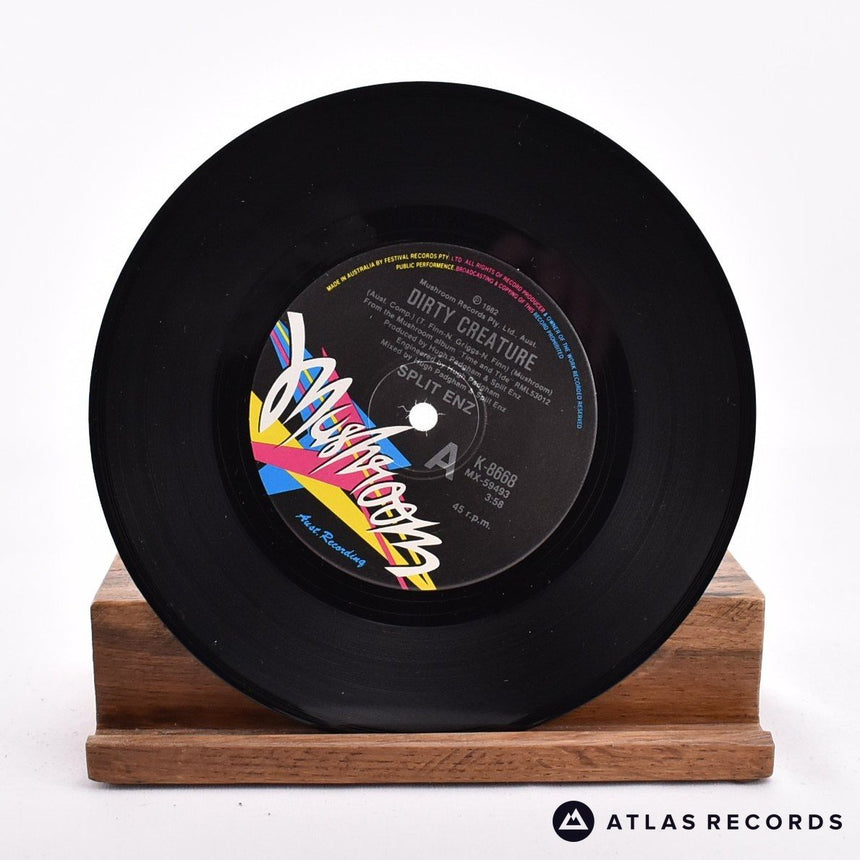 Split Enz - Dirty Creature - 7" Vinyl Record - EX/VG+