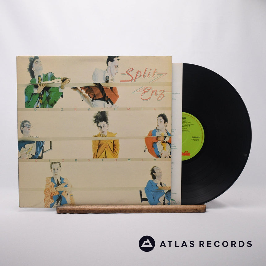 Split Enz Dizrythmia LP Vinyl Record - Front Cover & Record