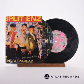 Split Enz One Step Ahead 7" Vinyl Record - Front Cover & Record