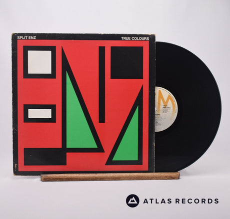 Split Enz True Colours LP Vinyl Record - Front Cover & Record