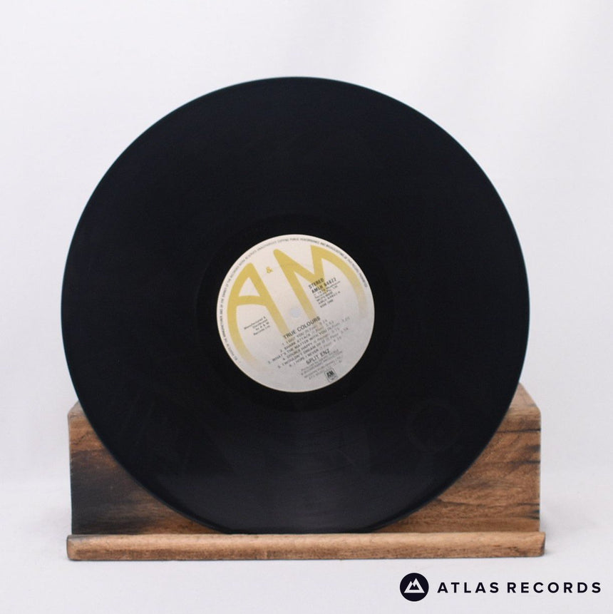 Split Enz - True Colours - Etched LP Vinyl Record - VG+/VG+