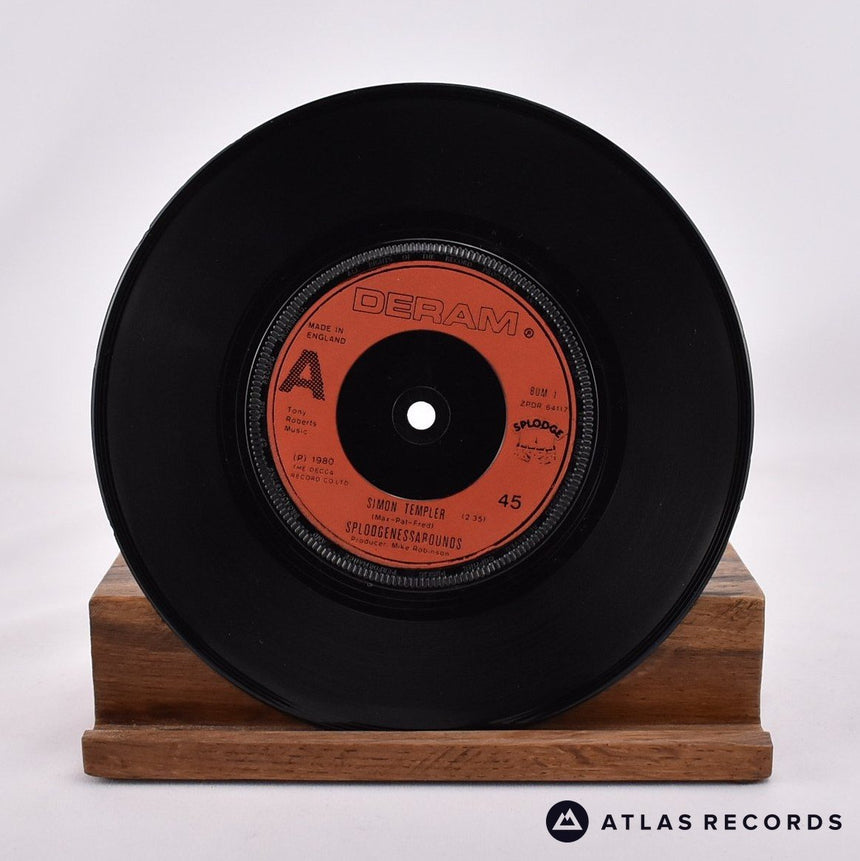 Splodgenessabounds - Simon Templer - 7" Vinyl Record - VG+/EX