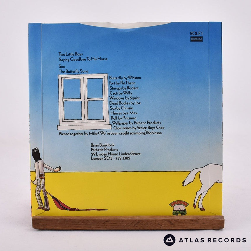 Splodgenessabounds - Two Little Boys - 7" EP Vinyl Record - EX/EX