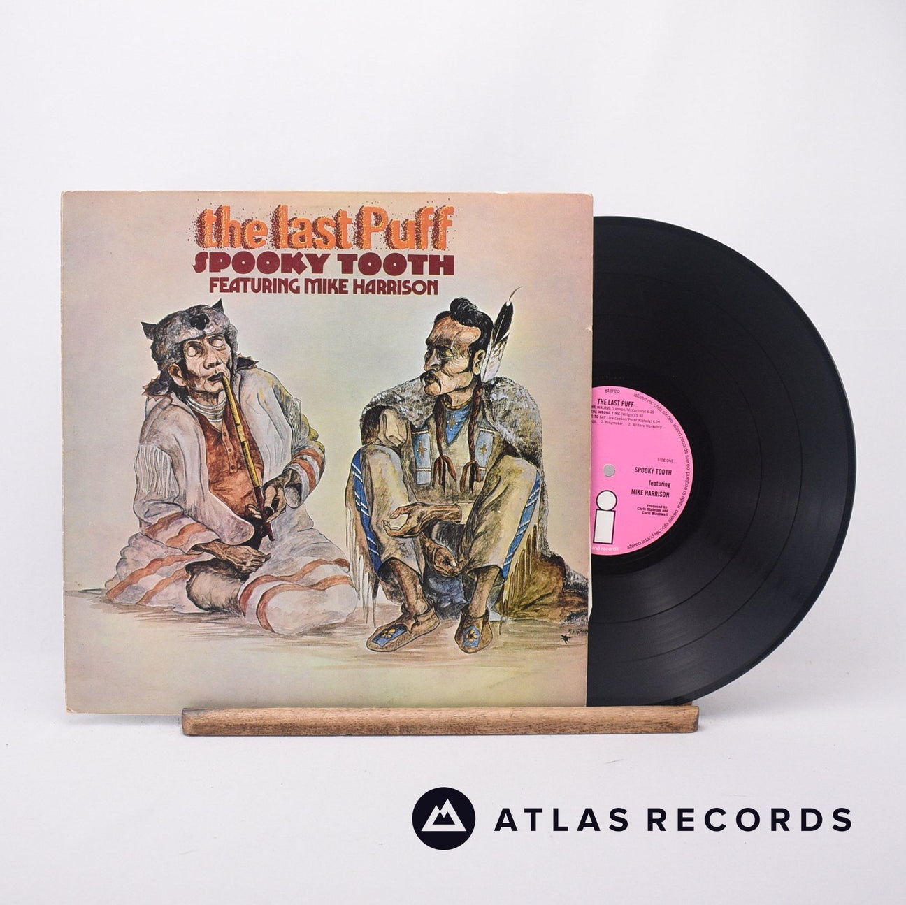 Spooky Tooth The Last Puff LP Vinyl Record - Front Cover & Record