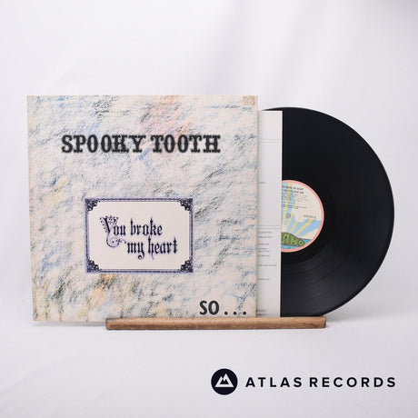 Spooky Tooth You Broke My Heart So...I Busted Your Jaw LP Vinyl Record - Front Cover & Record