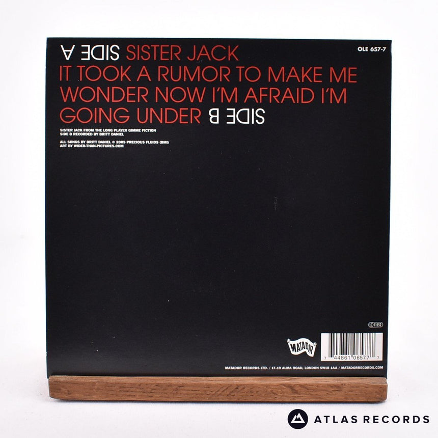 Spoon - Sister Jack - 7" Vinyl Record - NM/NM