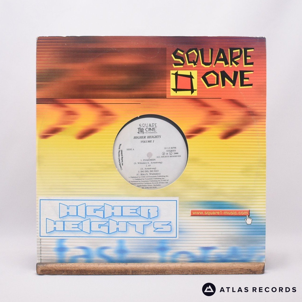 Square One Higher Heights Volume 1 LP Vinyl Record - In Sleeve
