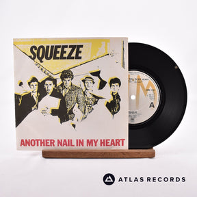 Squeeze Another Nail In My Heart 7" Vinyl Record - Front Cover & Record