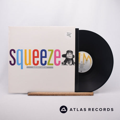 Squeeze Babylon And On LP Vinyl Record - Front Cover & Record