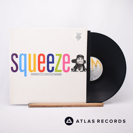 Squeeze Babylon And On LP Vinyl Record - Front Cover & Record