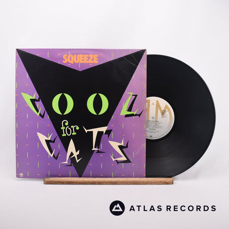 Squeeze Cool For Cats LP Vinyl Record - Front Cover & Record