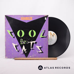 Squeeze Cool For Cats LP Vinyl Record - Front Cover & Record