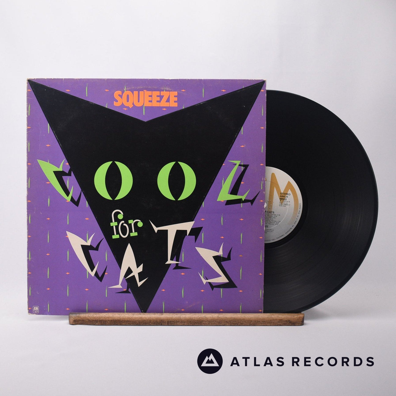 Squeeze Cool For Cats LP Vinyl Record - Front Cover & Record