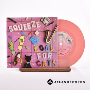 Squeeze Cool For Cats 7" Vinyl Record - Front Cover & Record