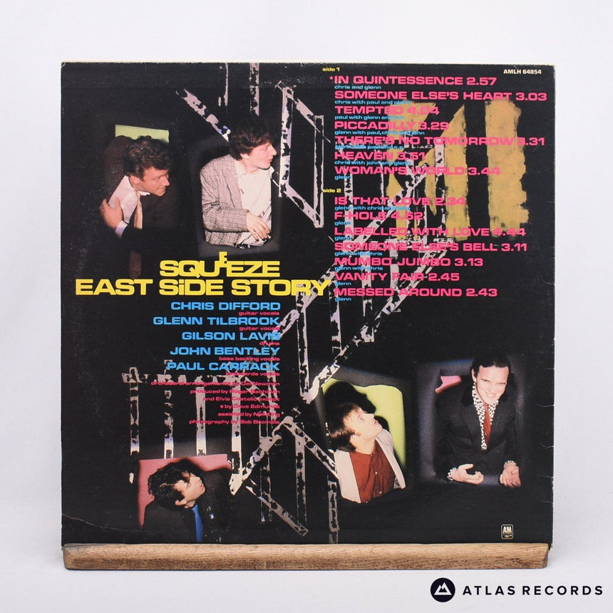 Squeeze - East Side Story - Porky LP Vinyl Record - VG+/EX