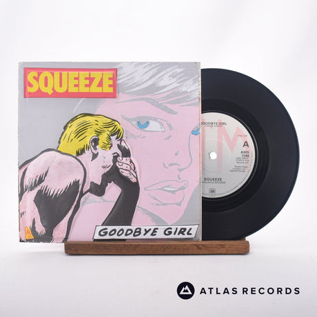 Squeeze Goodbye Girl 7" Vinyl Record - Front Cover & Record