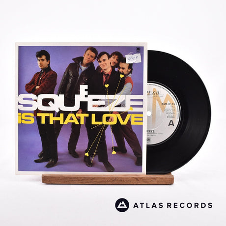 Squeeze Is That Love 7" Vinyl Record - Front Cover & Record