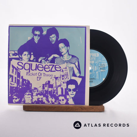 Squeeze Packet Of Three 7" Vinyl Record - Front Cover & Record