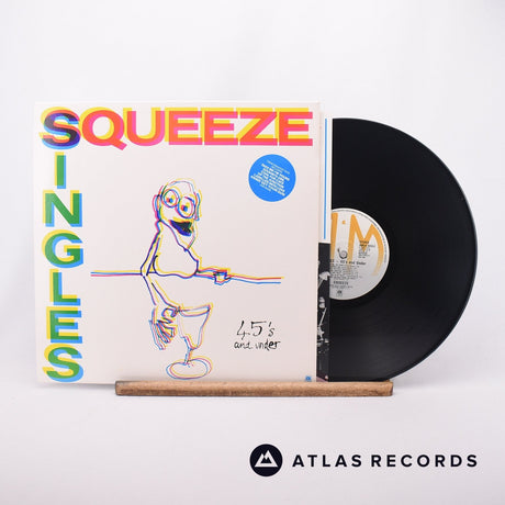 Squeeze Singles - 45's And Under LP Vinyl Record - Front Cover & Record