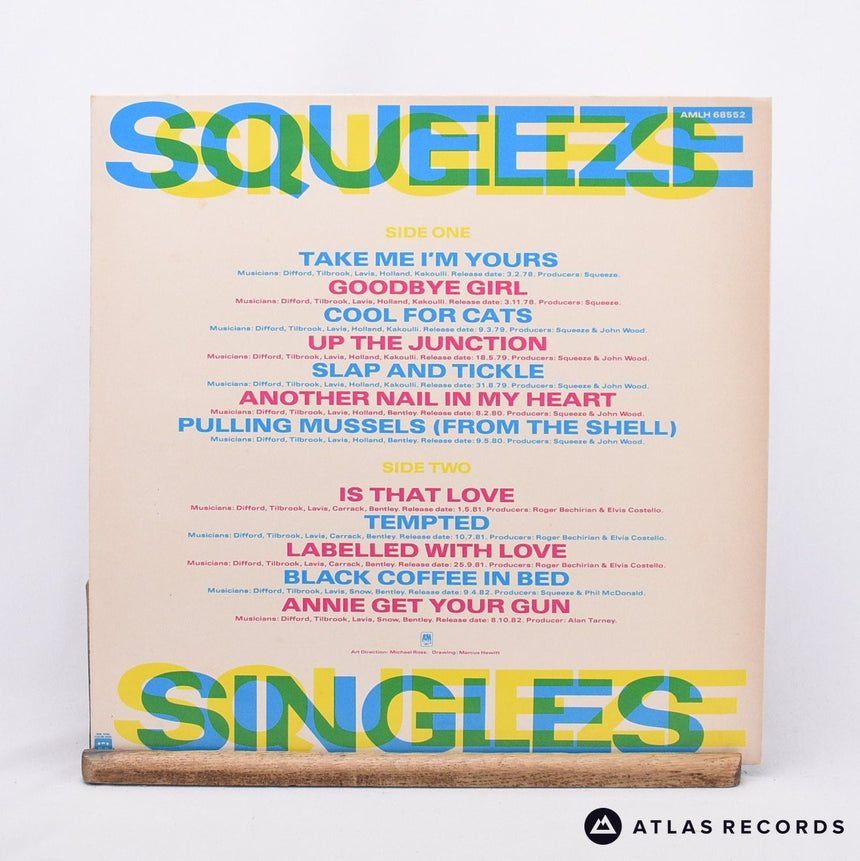 Squeeze - Singles - 45's And Under - LP Vinyl Record - EX/EX