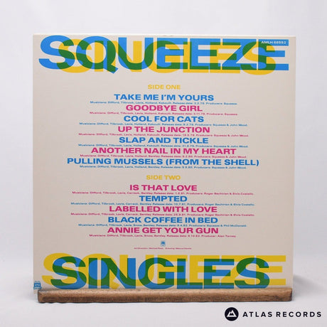 Squeeze - Singles - 45's And Under - LP Vinyl Record - EX/EX