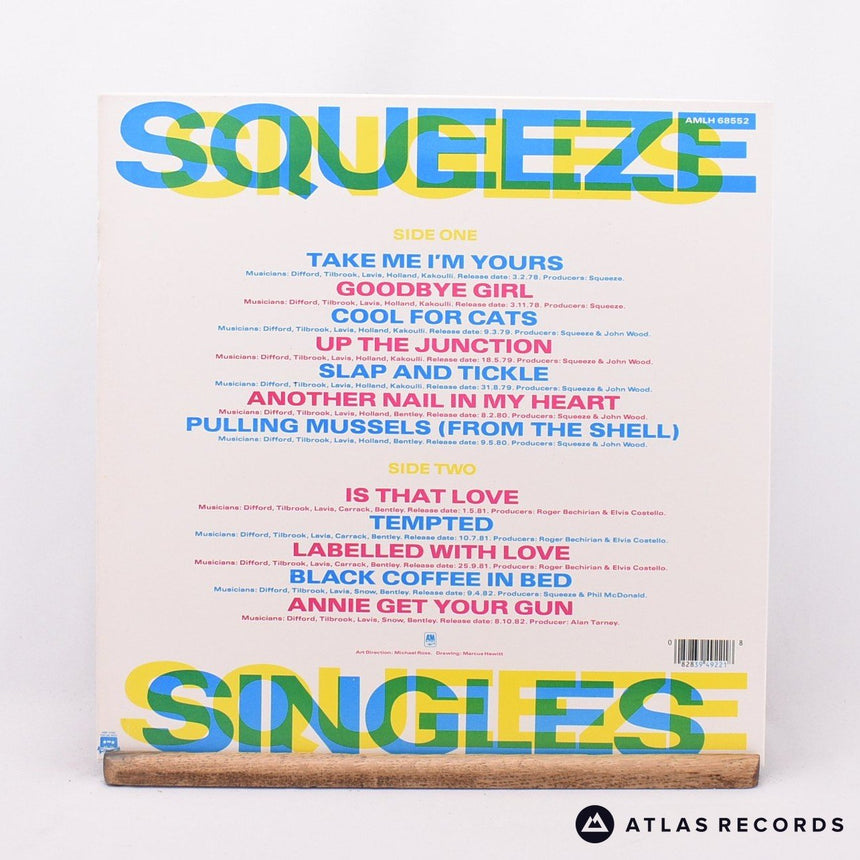 Squeeze - Singles - 45's And Under - LP Vinyl Record - EX/EX