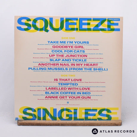Squeeze - Singles - 45's And Under - Porky LP Vinyl Record - EX/EX